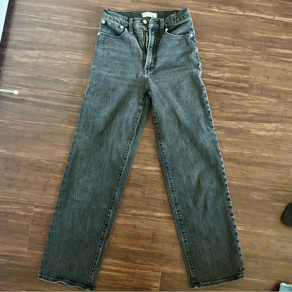 Madewell Black Cropped Jeans | Size 27 | Barely Worn